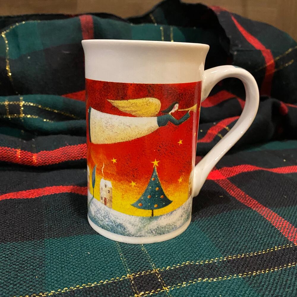 Royal Norfolk Folk Artist‎ Emma Freeman Tall Coffee Mug
